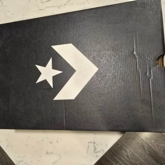 Converse Chuck Taylor All Star Waterproof Leather Boots Shoes BLACK MENS 10 NEW - Picture 9 of 9